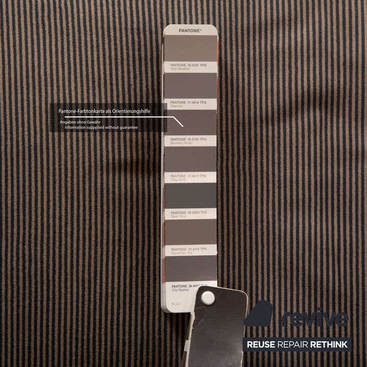 Cassina Maralunga Hocker Grau