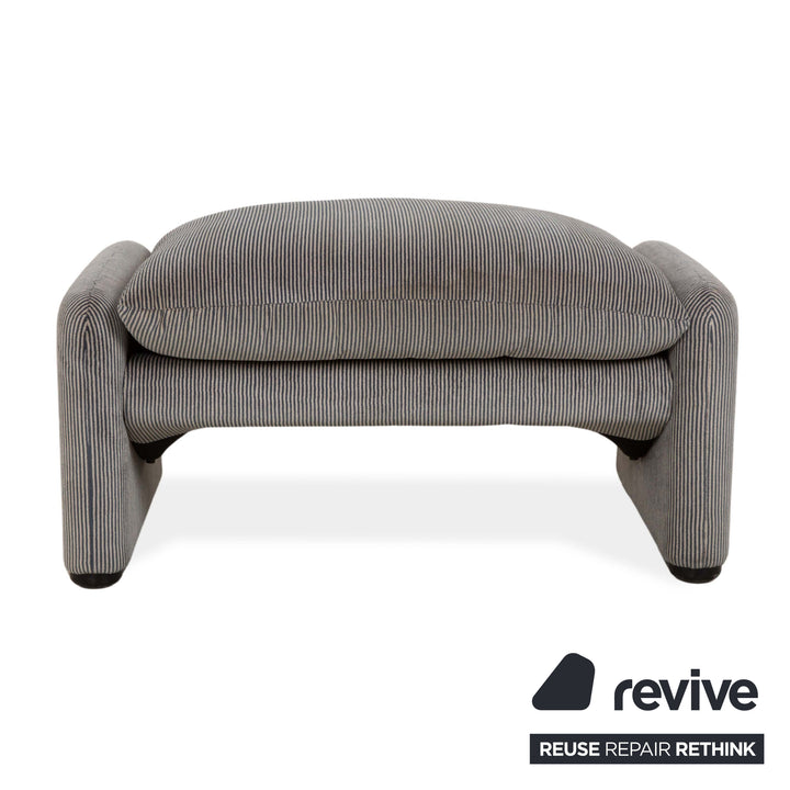 Cassina Maralunga Hocker Grau