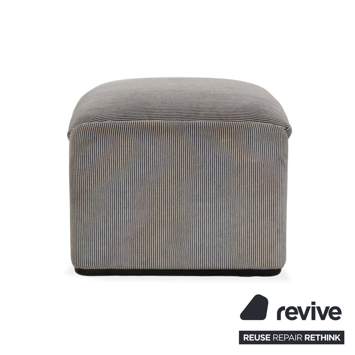 Cassina Maralunga Hocker Grau