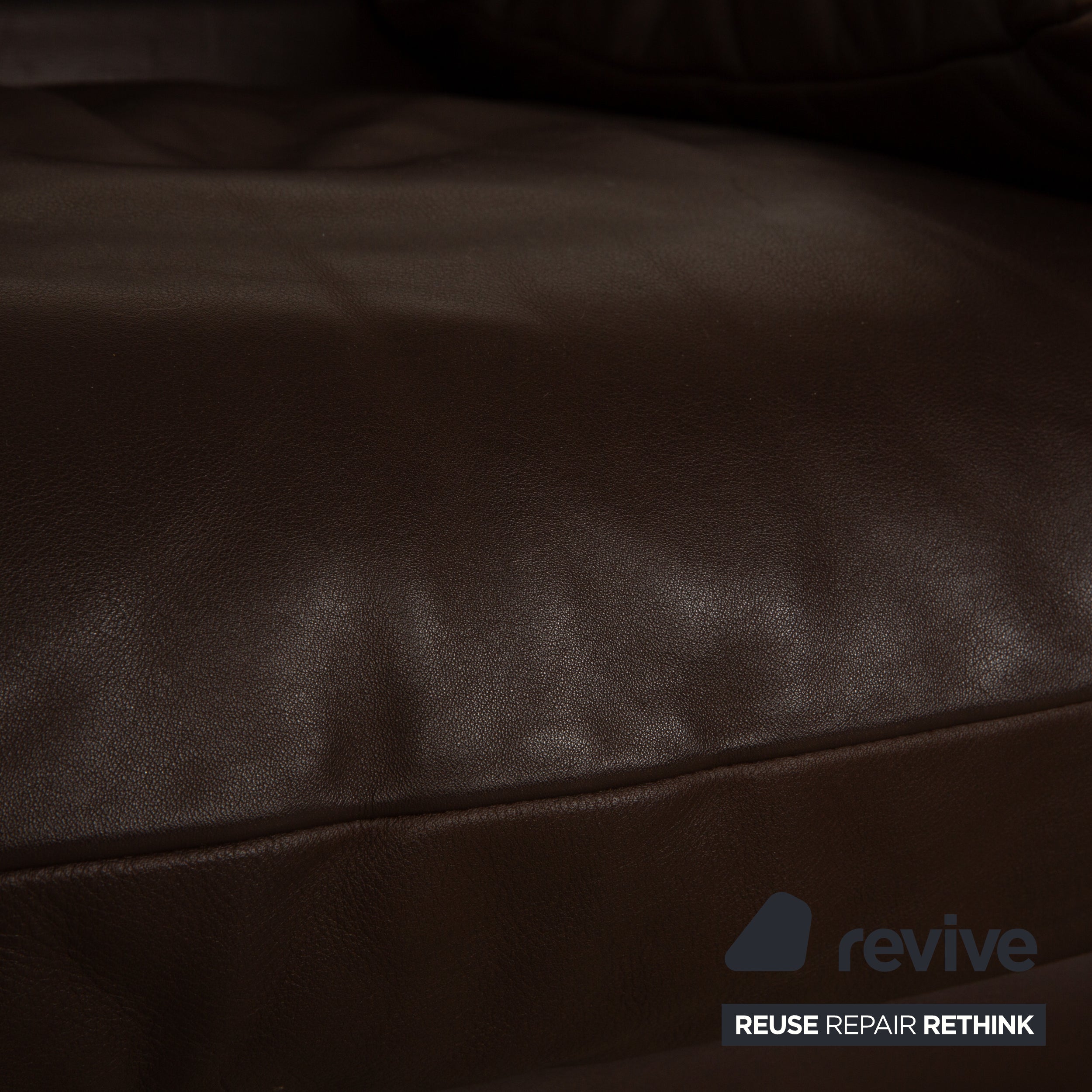 Cassina Maralunga Leder Sessel Braun Kastanie manuelle Funktion