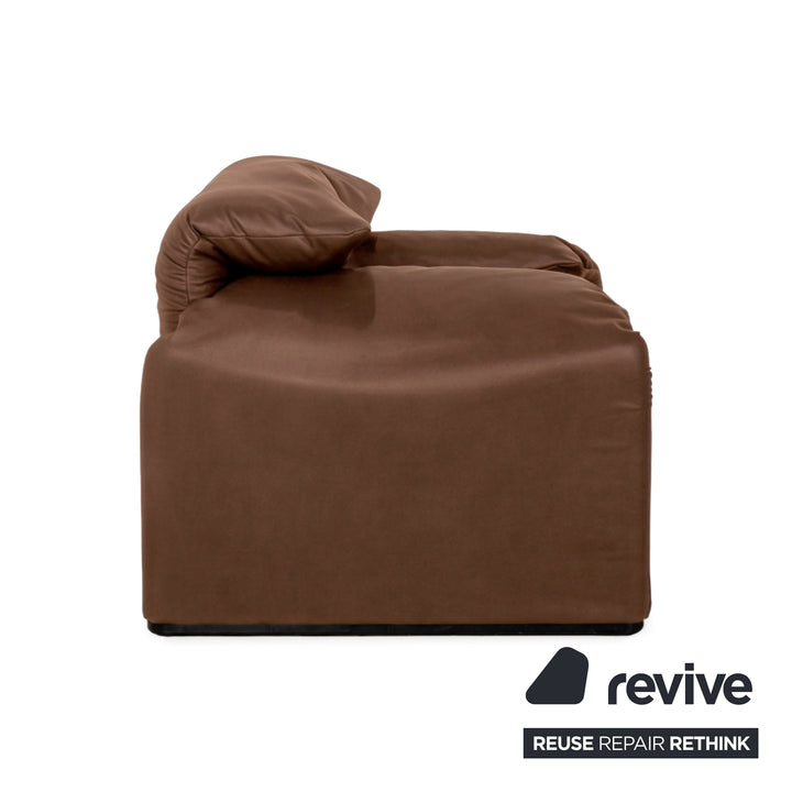 Cassina Maralunga Sessel veganes Leder GAVIN 103 Cognac manuelle Funktion