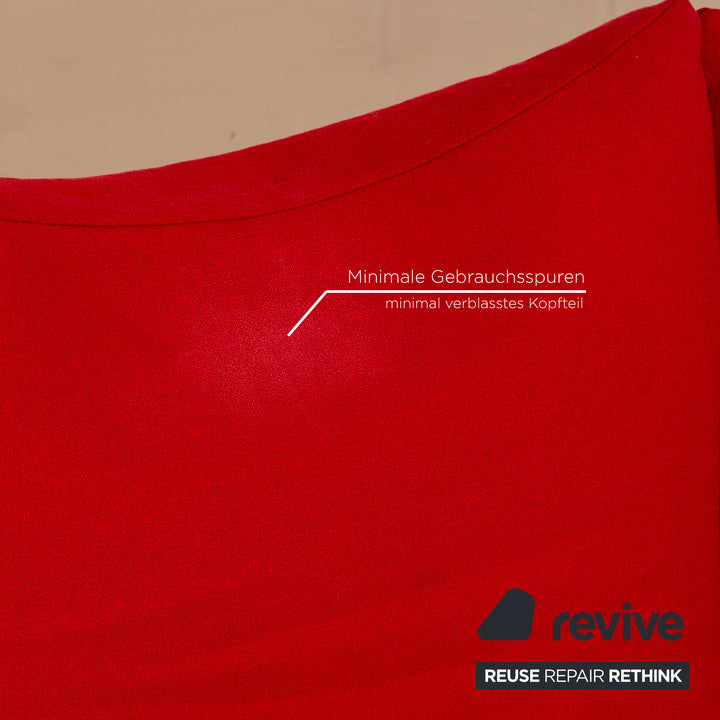 Ensemble canapé en tissu Cassina Maralunga rouge fonction manuelle canapé trois places deux places