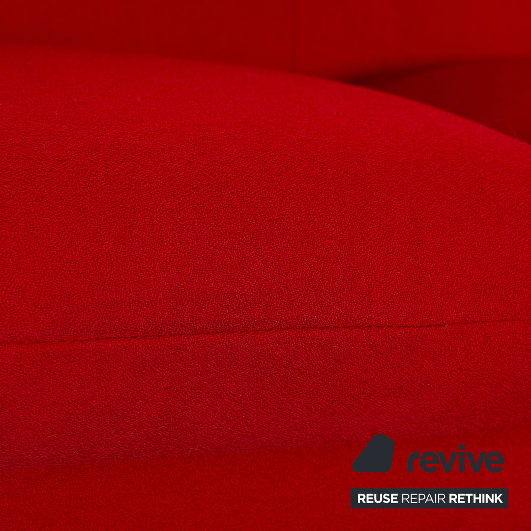 Ensemble canapé en tissu Cassina Maralunga rouge fonction manuelle canapé trois places deux places