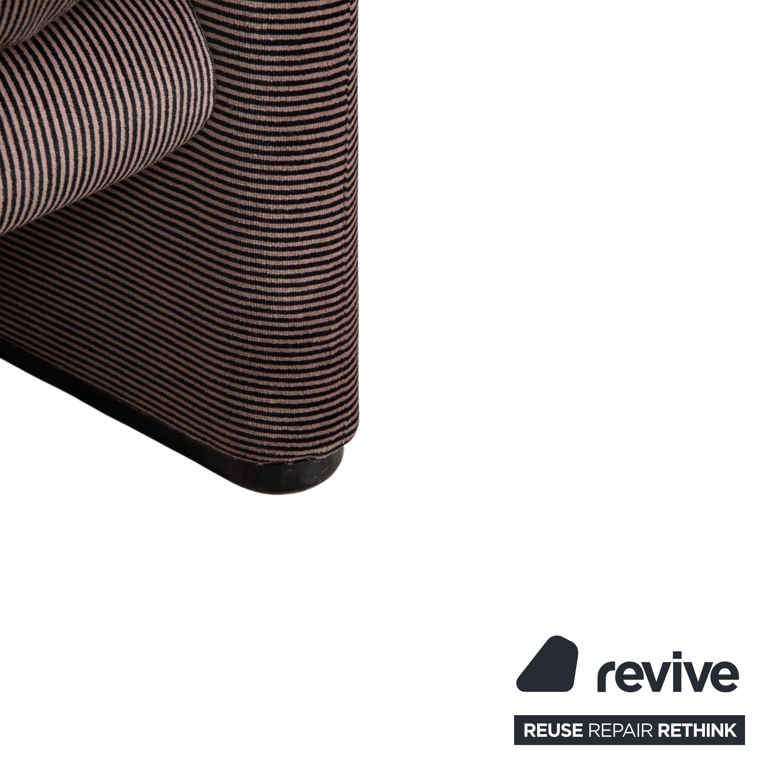 Cassina Maralunga Stoff Zweisitzer Braun Taupe manuelle Funktion Sofa Couch