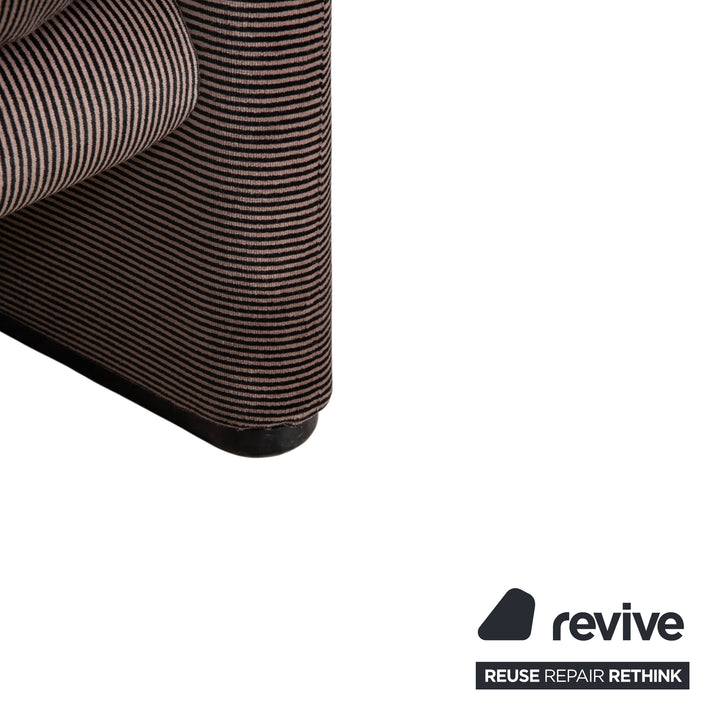 Cassina Maralunga Stoff Zweisitzer Braun Taupe manuelle Funktion Sofa Couch