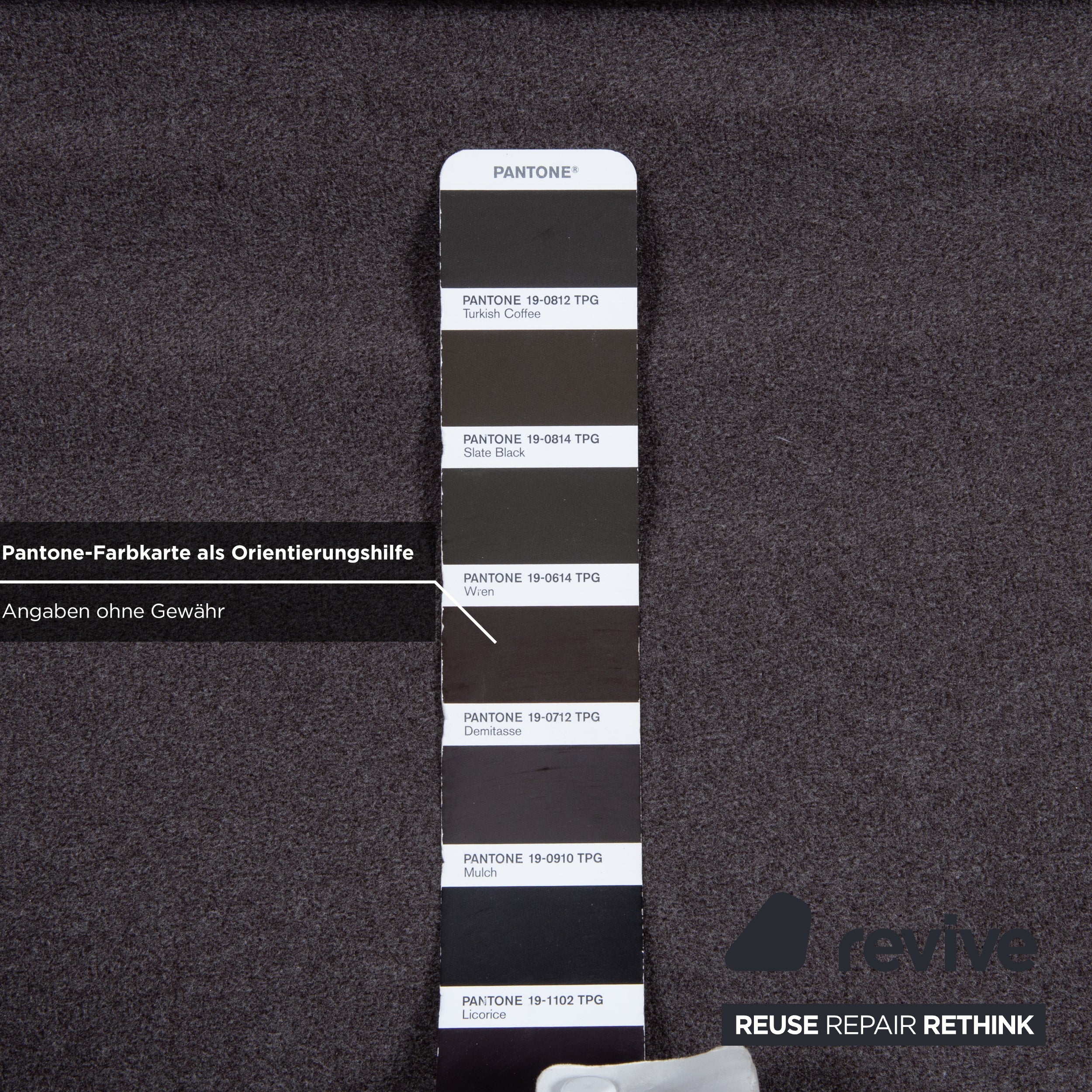 Cassina Maralunga fabric two-seater sofa, grey beige, reupholstered