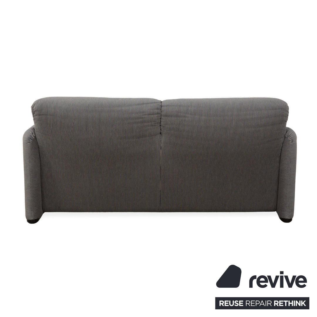 Canapé 2 places en tissu Cassina Maralunga Gris Fonctionnement manuel