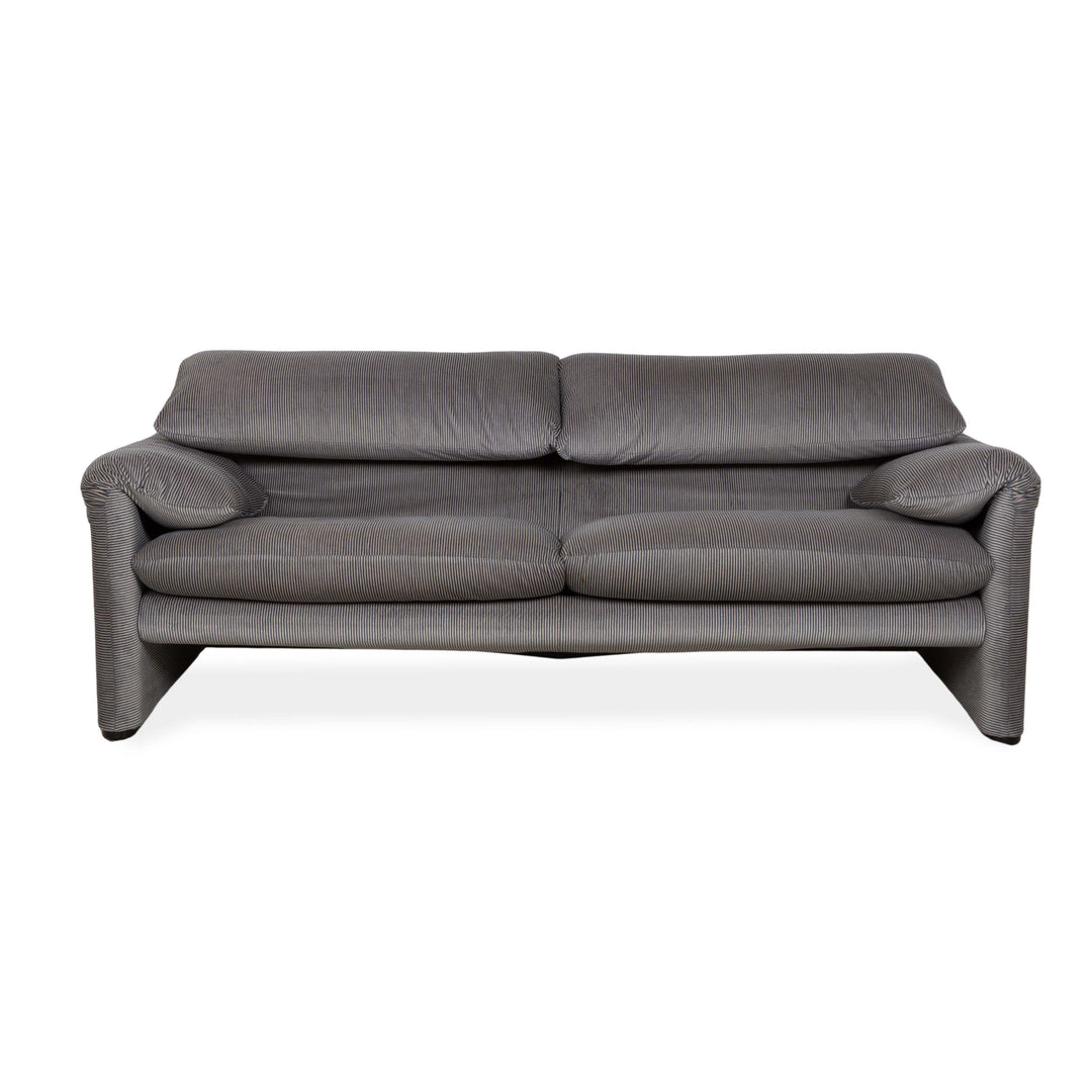 Canapé 2 places en tissu Cassina Maralunga Gris Fonctionnement manuel