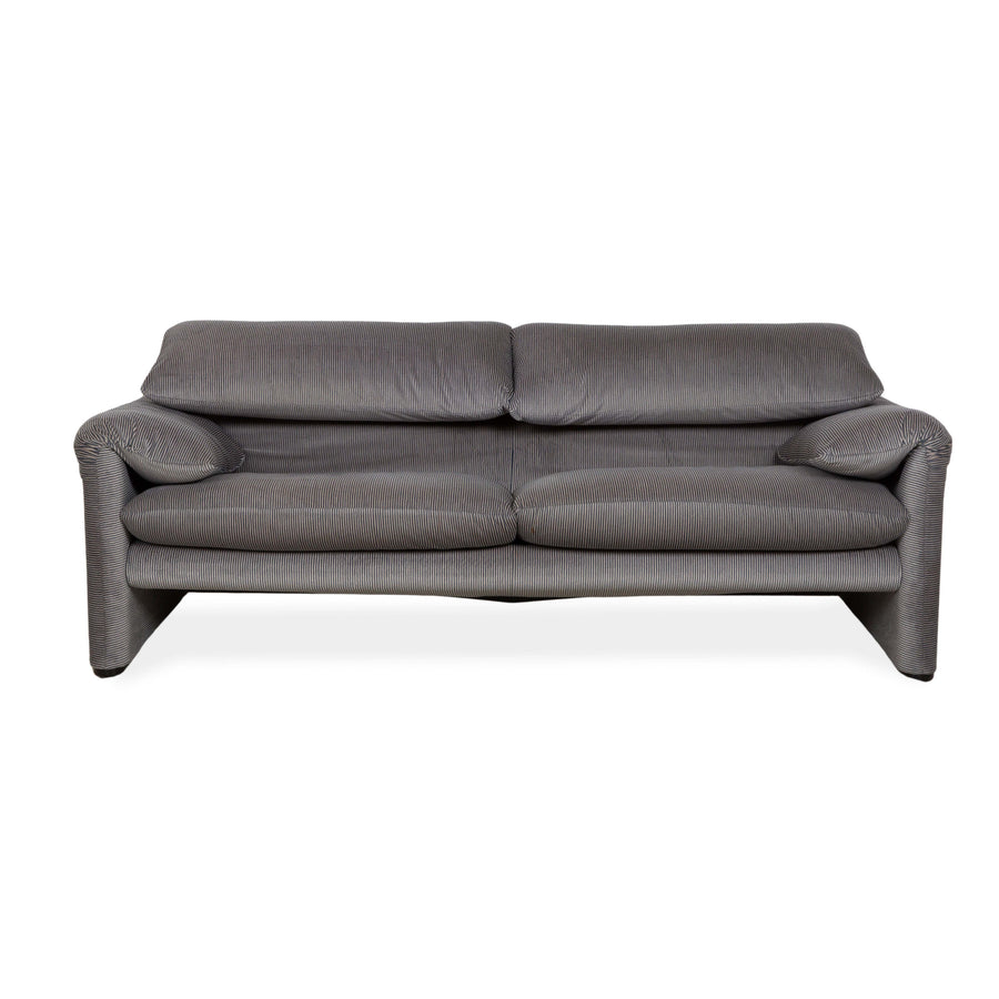 Canapé 2 places en tissu Cassina Maralunga Gris Fonctionnement manuel