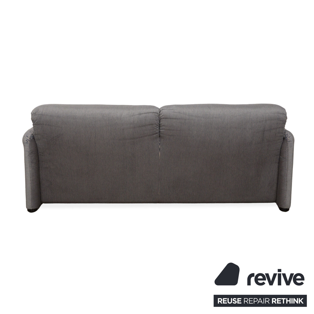 Canapé 2 places en tissu Cassina Maralunga Gris Fonctionnement manuel