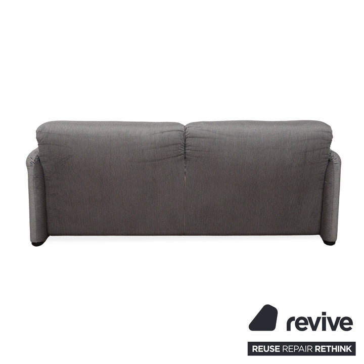 Canapé 2 places en tissu Cassina Maralunga Gris Fonctionnement manuel