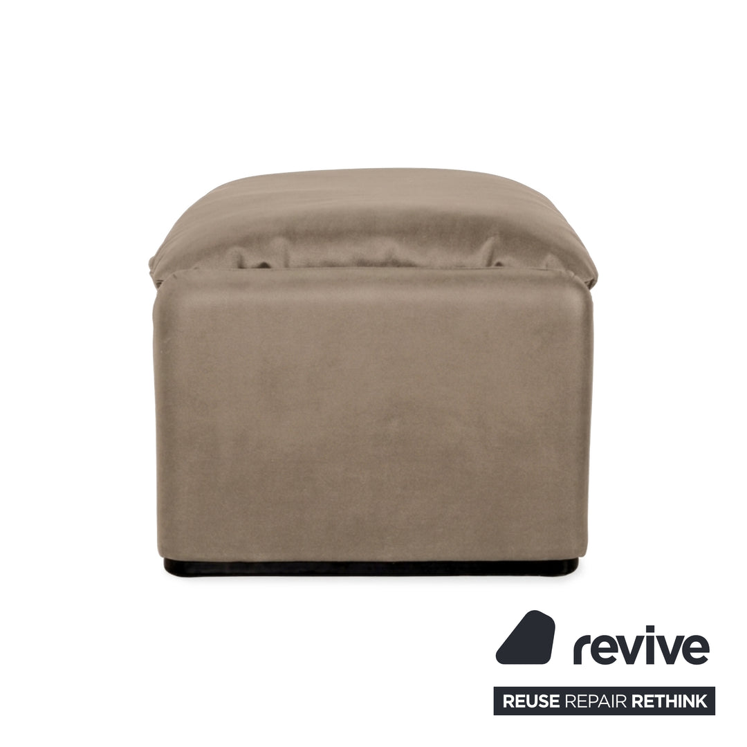 Cassina Maralunge veganes Leder GAVIN 100 Hocker Beige