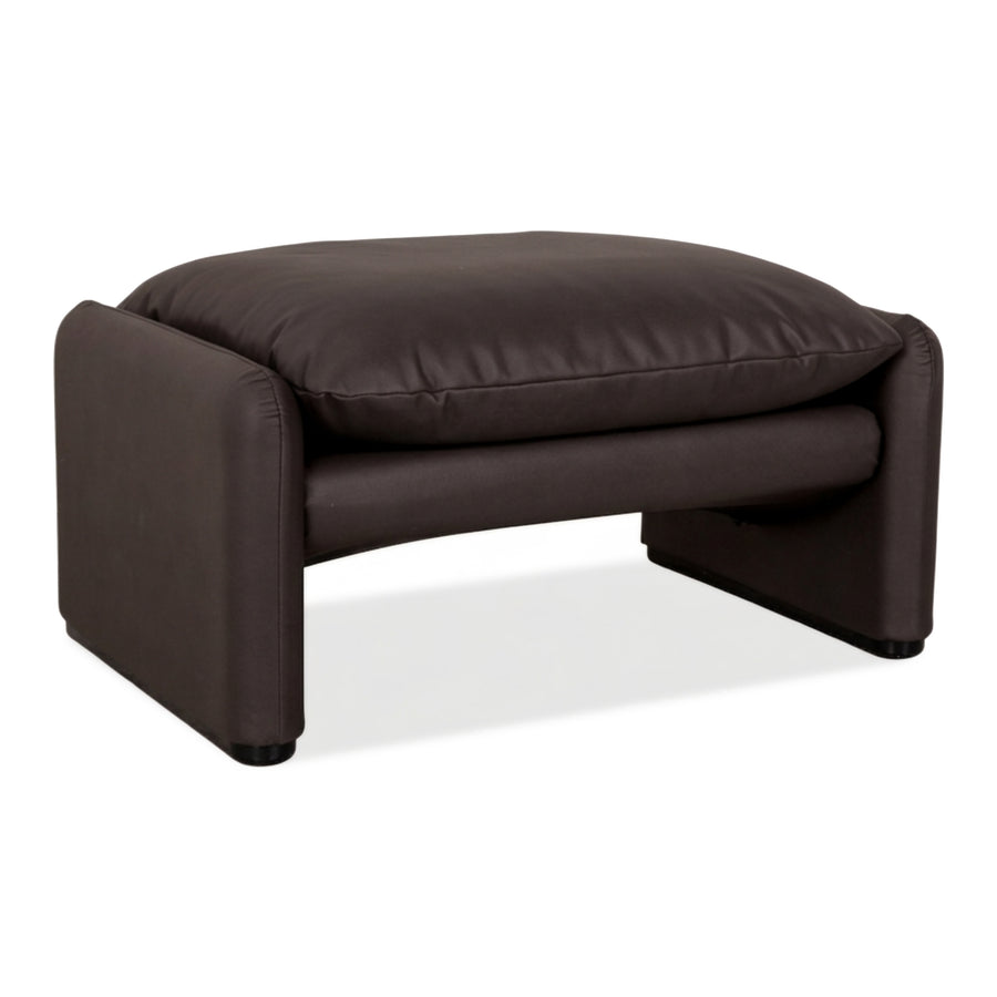 Cassina Maralunge veganes Leder GAVIN 105 Hocker Mokka