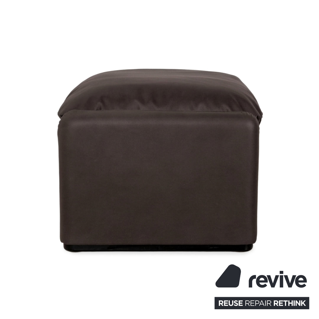 Cassina Maralunge veganes Leder GAVIN 105 Hocker Mokka