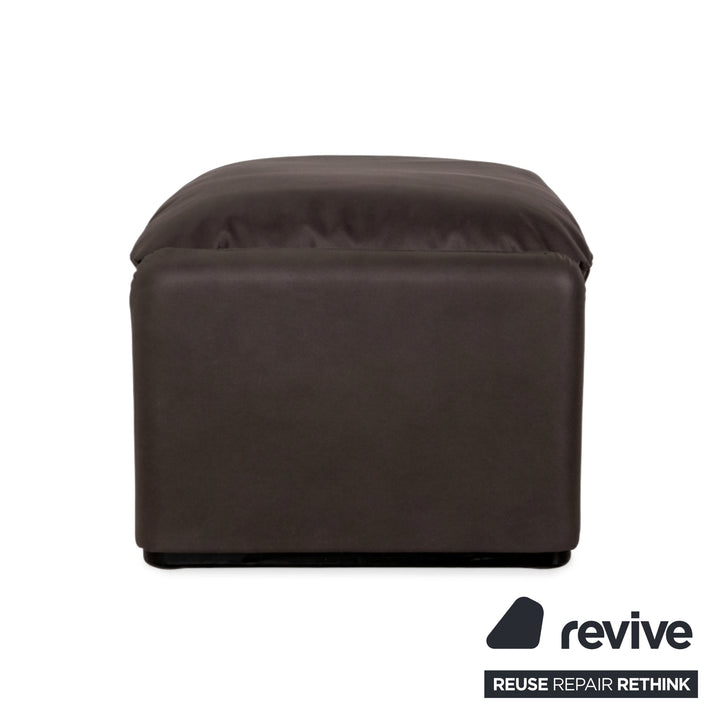 Cassina Maralunge veganes Leder GAVIN 105 Hocker Mokka