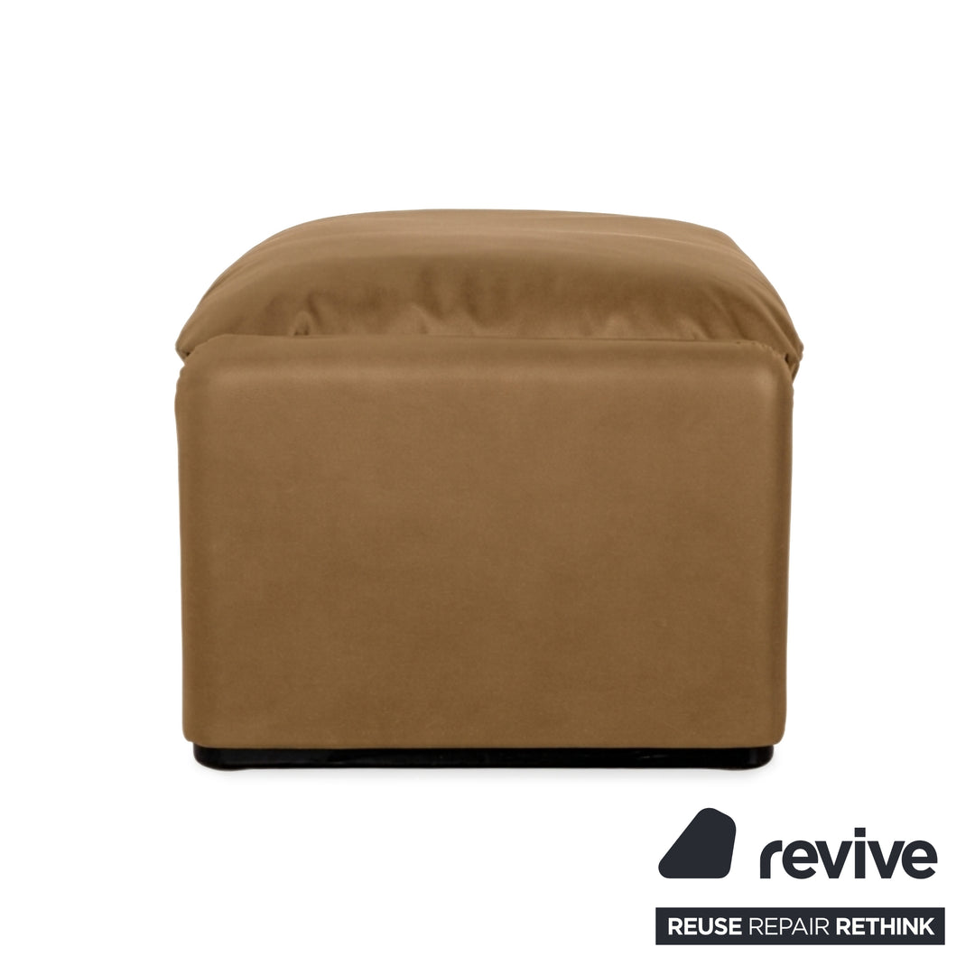 Cassina Maralunge veganes Leder GAVIN 106 Hocker Gelb