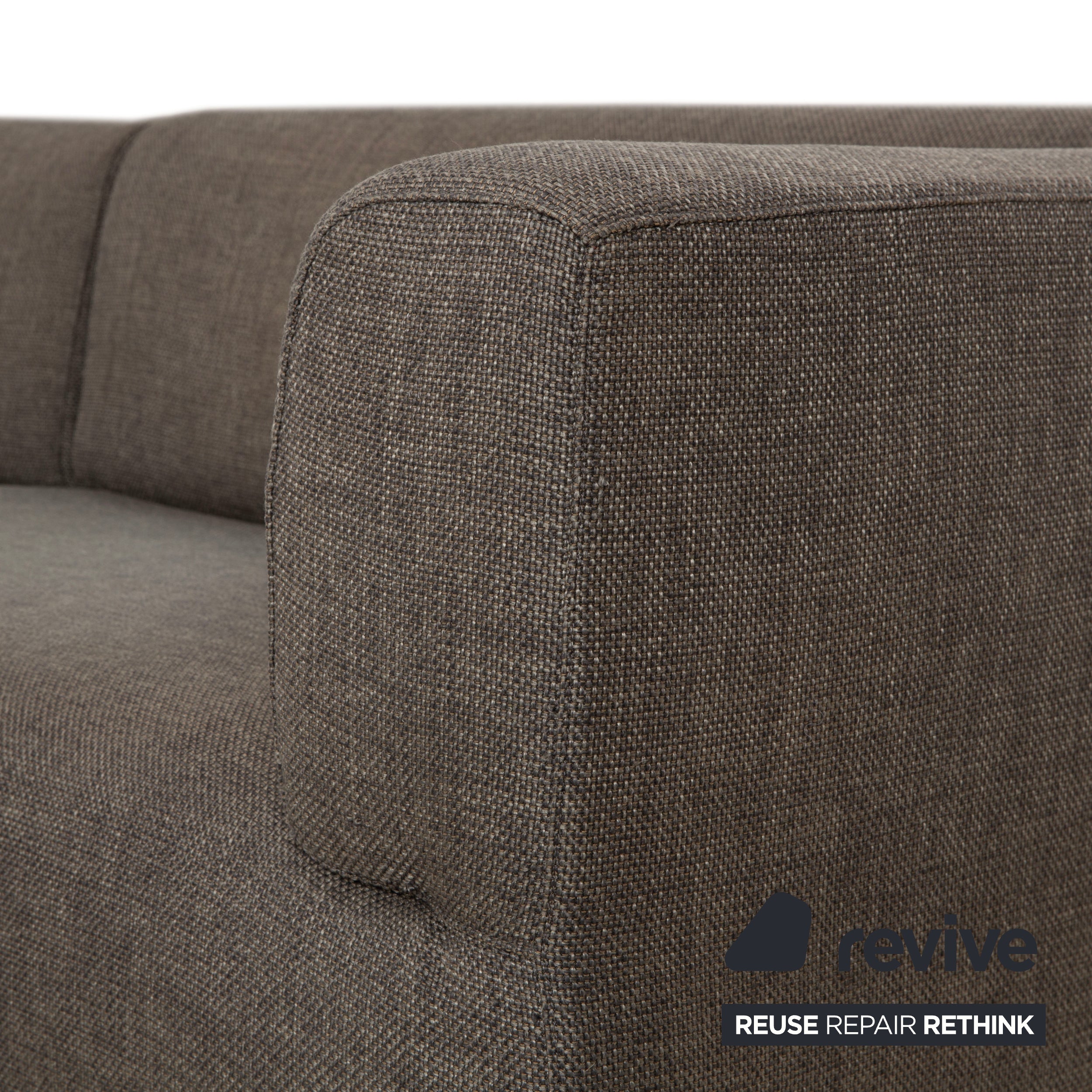 Cassina Met 250 Stoff Ecksofa Grau Sofa Couch
