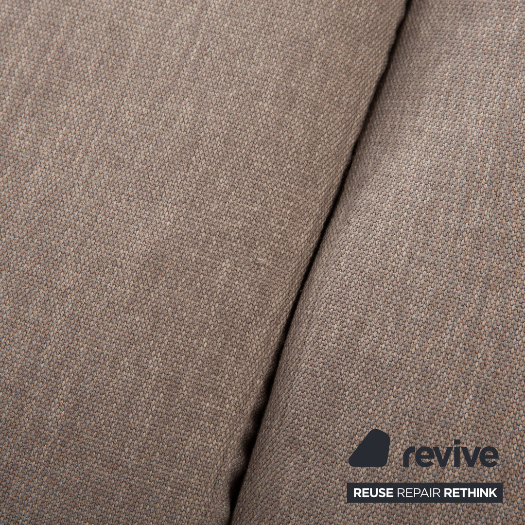 Cassina Met 250 Canapé d'angle en tissu Gris Canapé