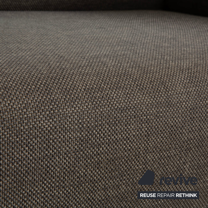 Cassina Met 250 Canapé d'angle en tissu Gris Canapé