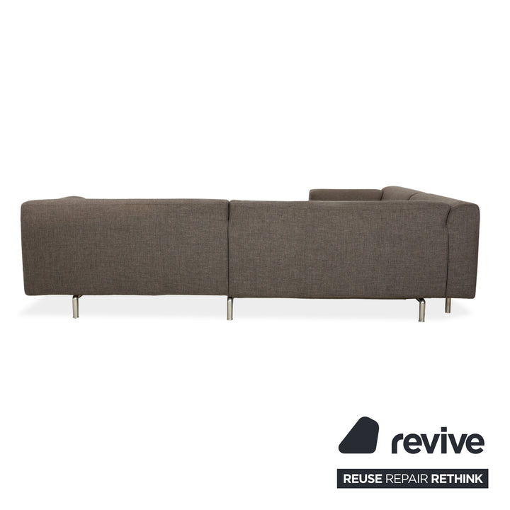Cassina Met 250 Canapé d'angle en tissu Gris Canapé