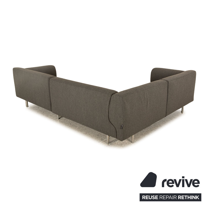 Cassina Met 250 canapé d'angle en tissu gris canapé méridienne gauche nouvelle housse