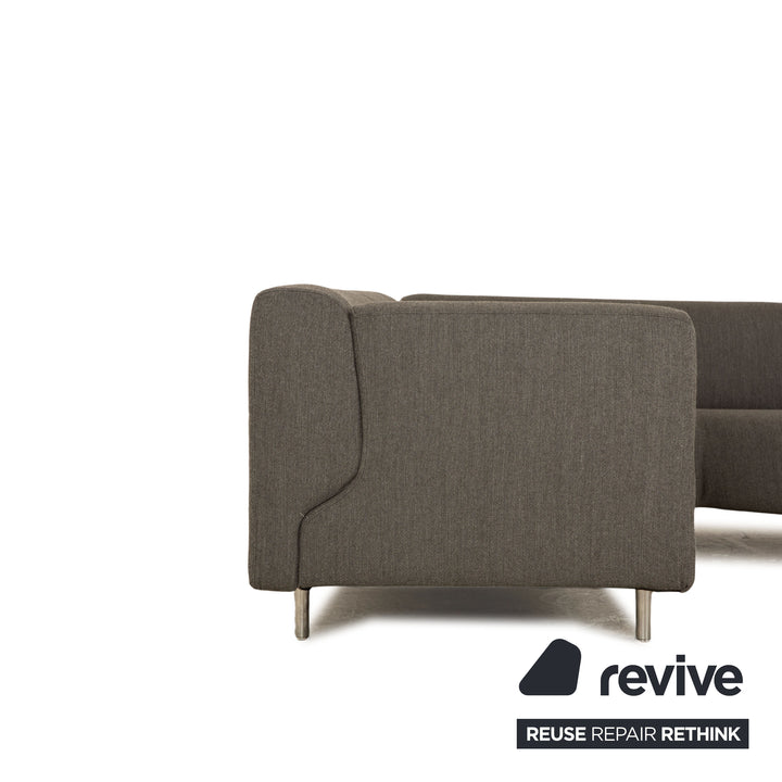 Cassina Met 250 canapé d'angle en tissu gris canapé méridienne gauche nouvelle housse