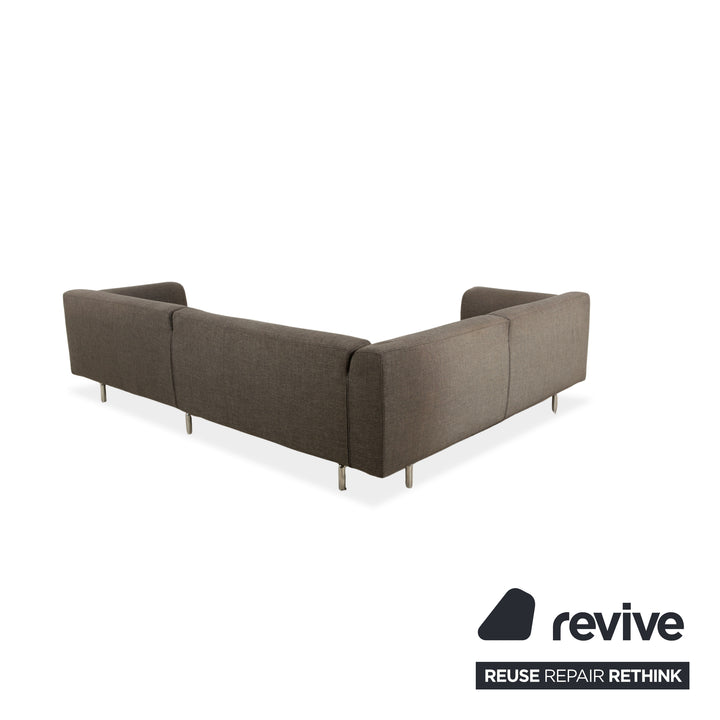 Cassina Met 250 Canapé d'angle en tissu Gris Canapé
