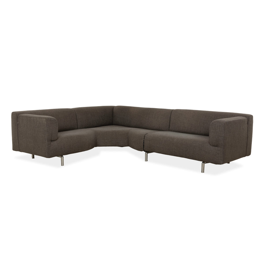Cassina Met 250 Stoff Ecksofa Grau Sofa Couch