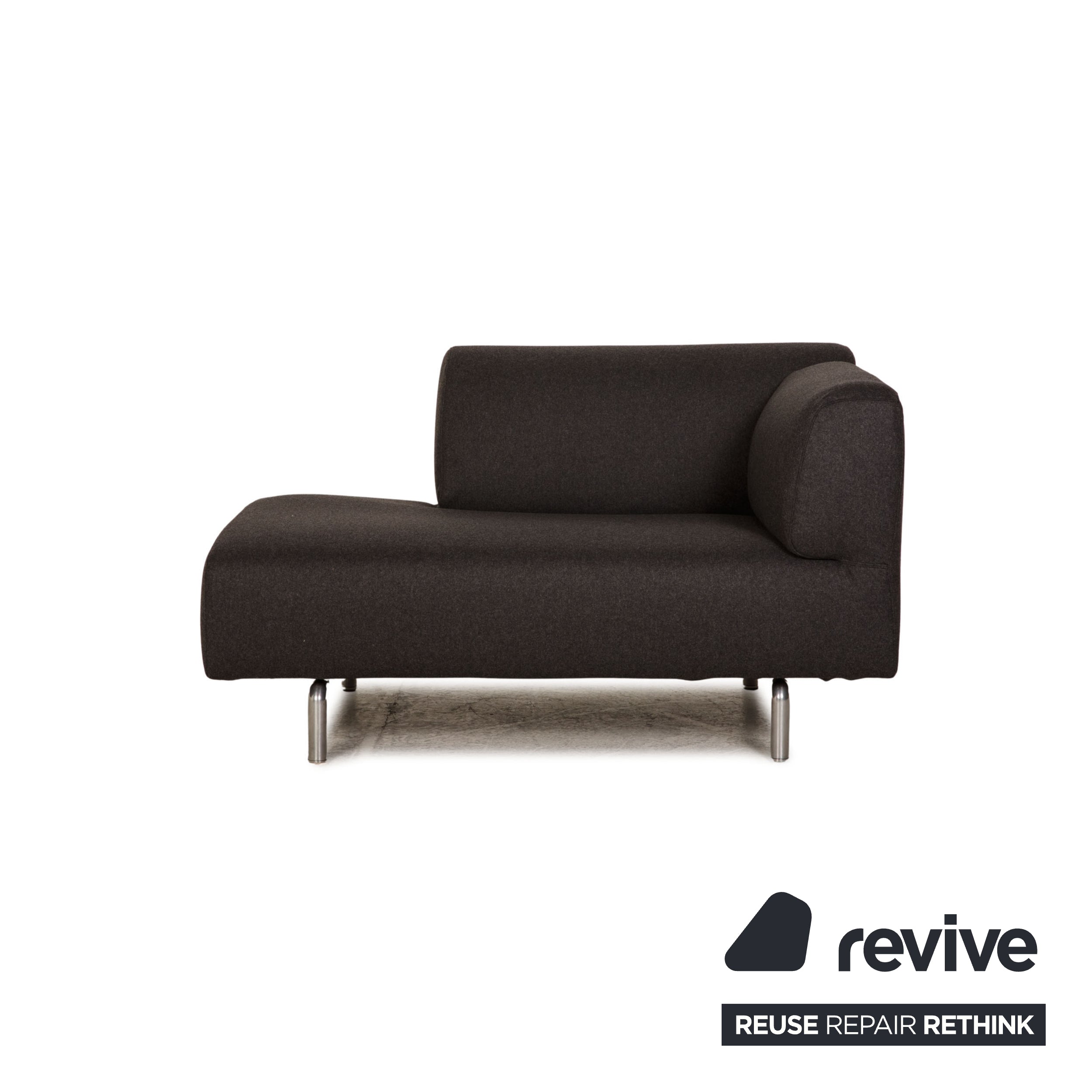 Cassina Met 250 Fabric Lounger Grey