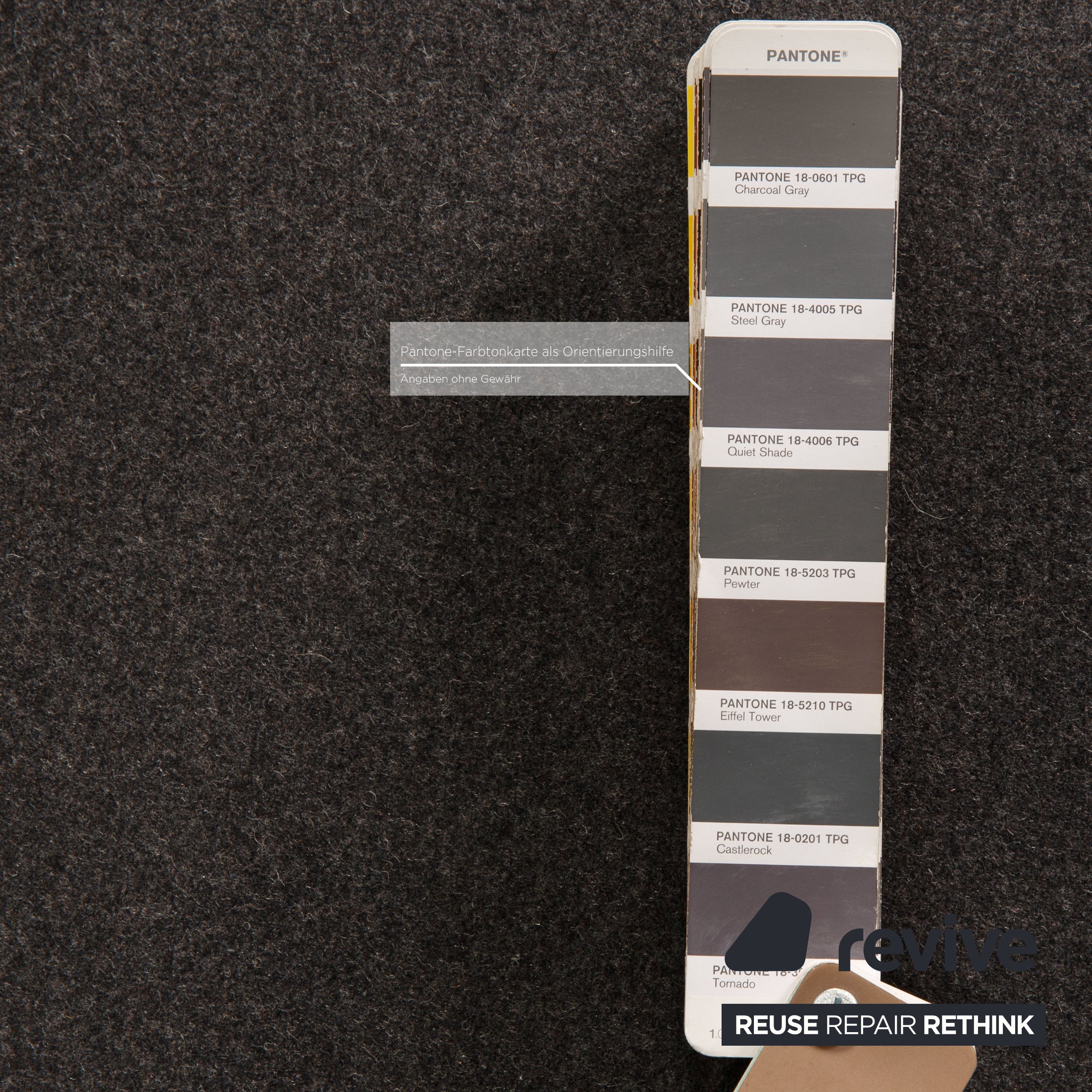 Cassina Met 250 Chaise Longue en Tissu Gris