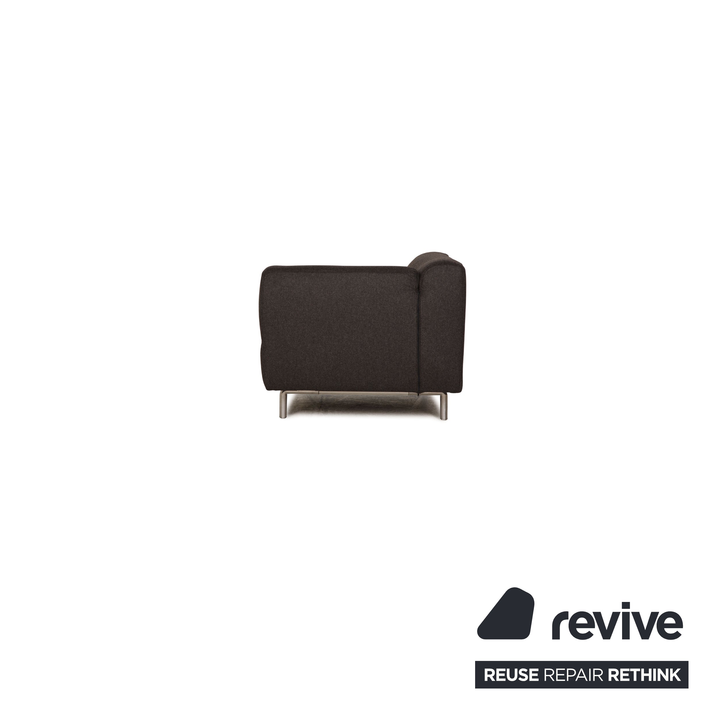 Cassina Met 250 Fabric Lounger Grey