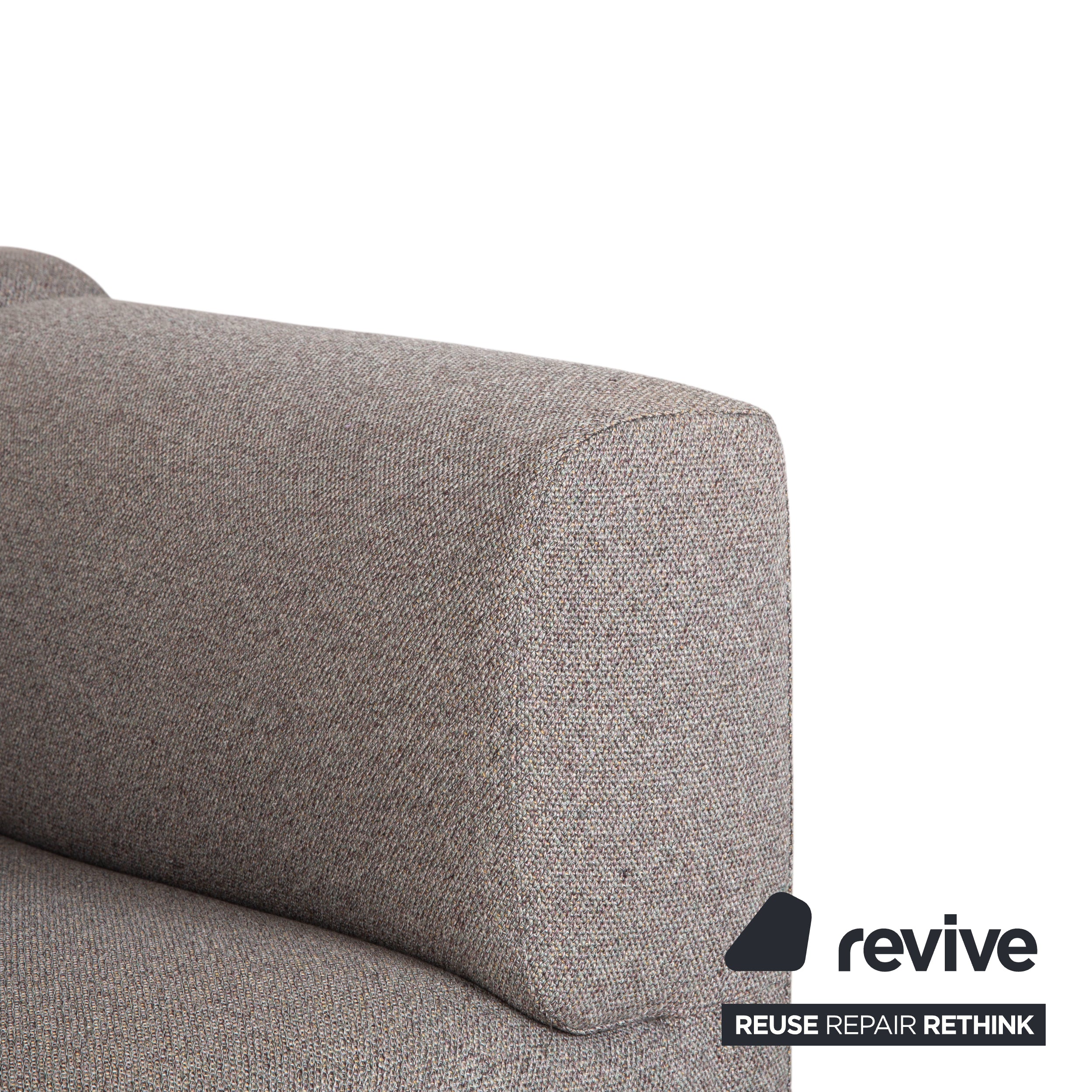 Cassina Met 250 Stoff Zweisitzer Grau Beige Sofa Couch