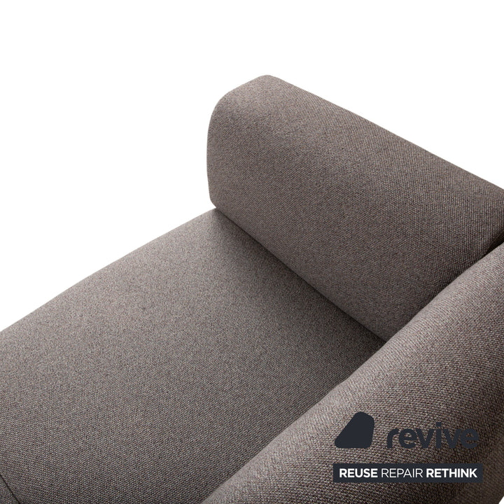 Cassina Met 250 Stoff Zweisitzer Grau Beige Sofa Couch