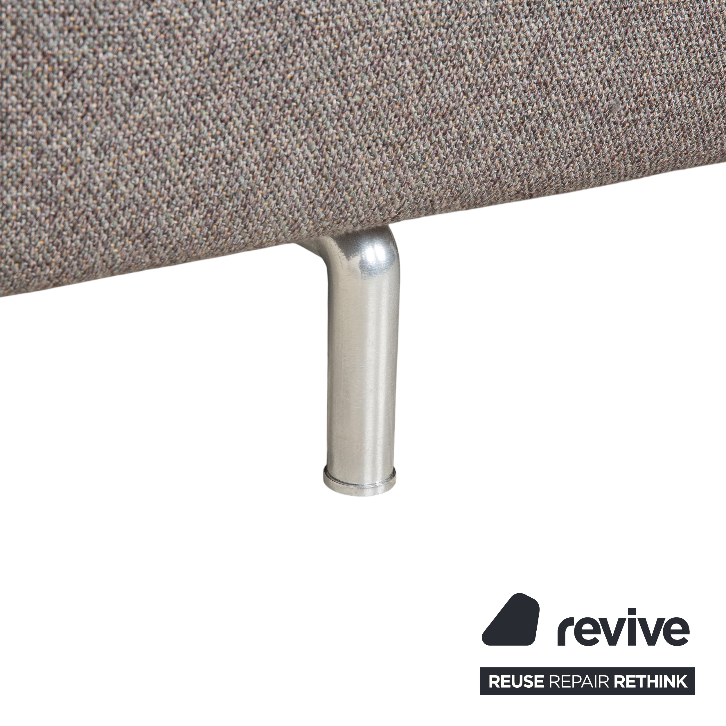 Cassina Met 250 Stoff Zweisitzer Grau Beige Sofa Couch