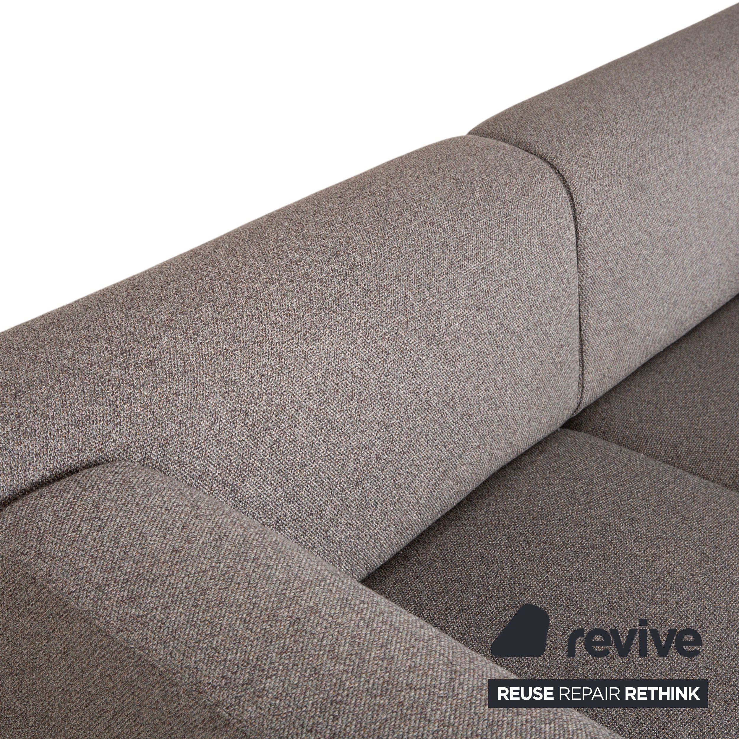 Cassina Met 250 Stoff Zweisitzer Grau Beige Sofa Couch