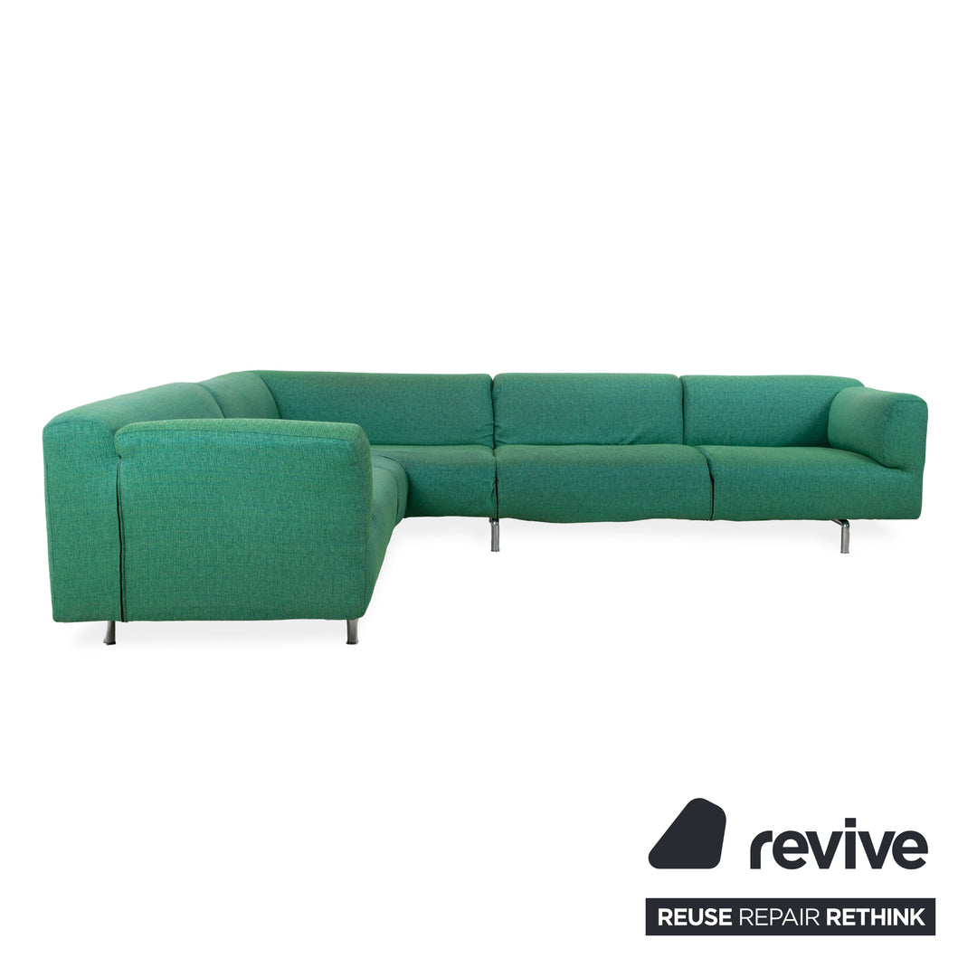 Cassina Met Stoff Ecksofa Türkis Sofa Couch