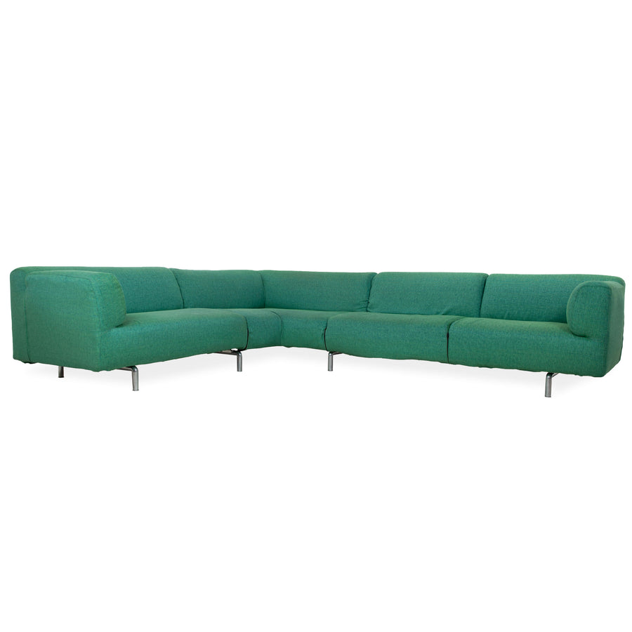 Cassina Met Stoff Ecksofa Türkis Sofa Couch