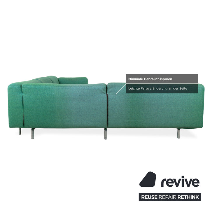 Cassina Met Stoff Ecksofa Türkis Sofa Couch