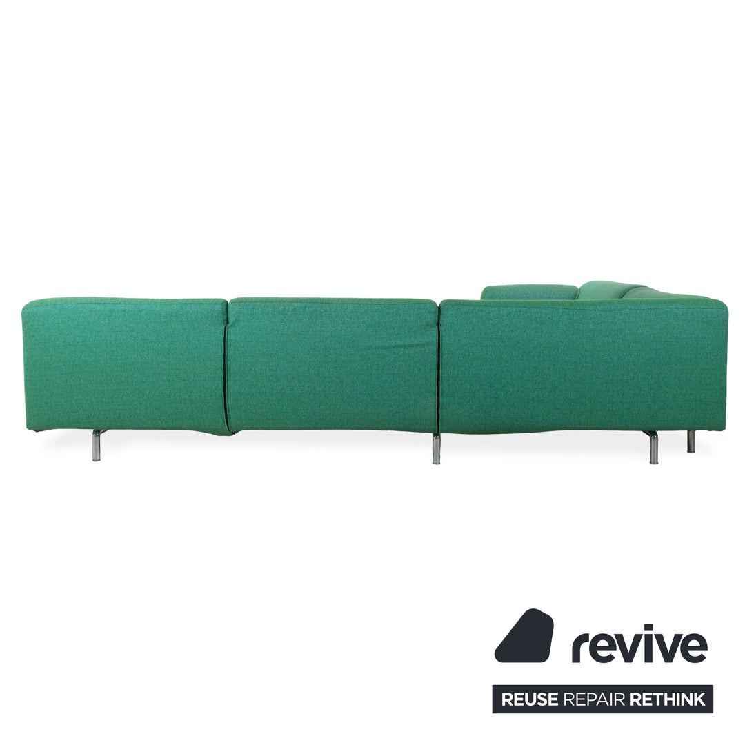 Cassina Met Stoff Ecksofa Türkis Sofa Couch