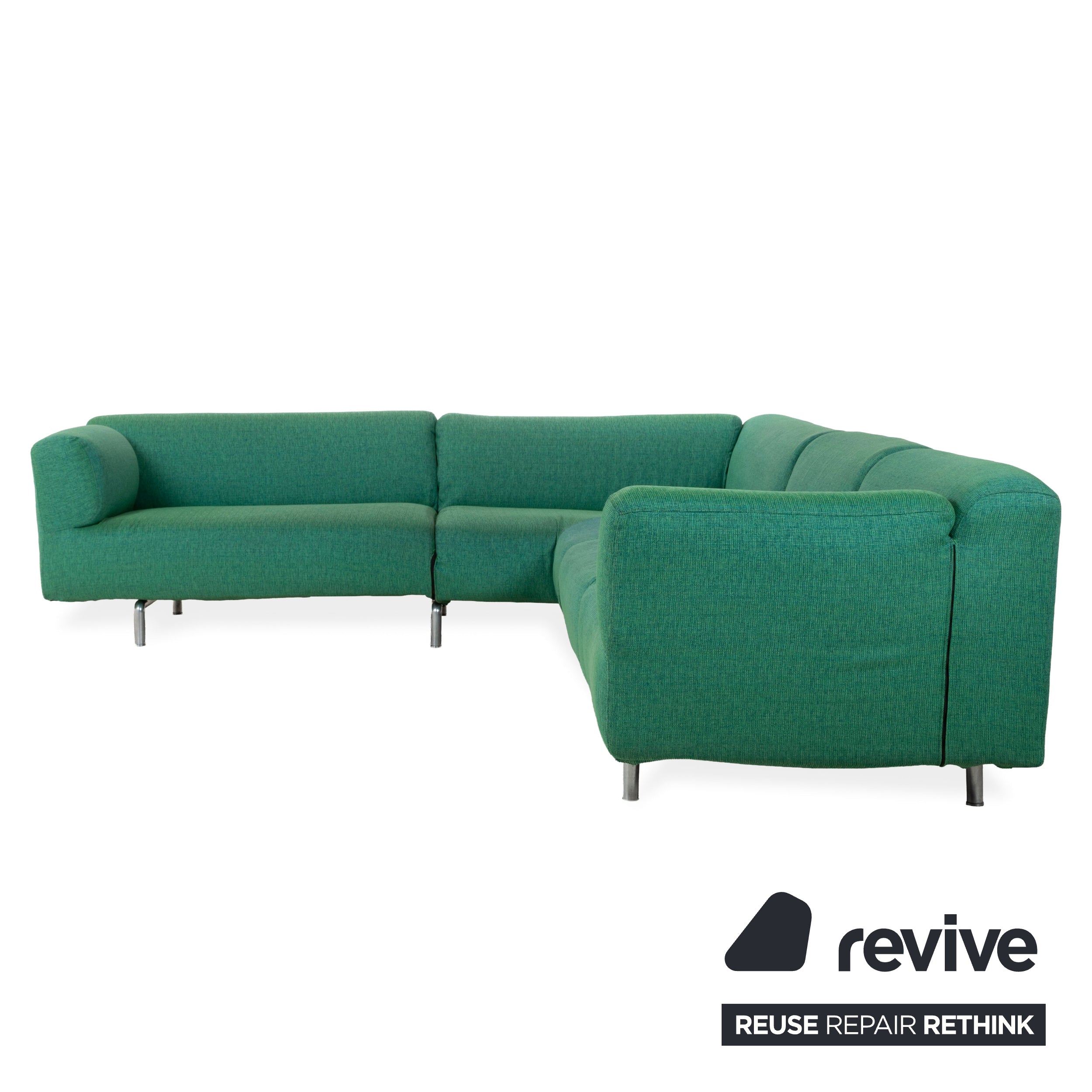 Cassina Met Stoff Ecksofa Türkis Sofa Couch