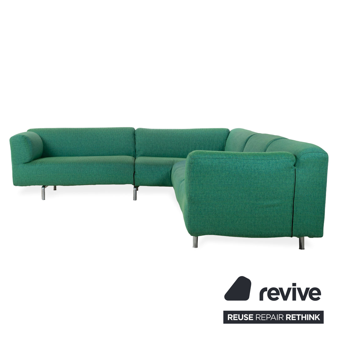 Cassina Met Stoff Ecksofa Türkis Sofa Couch