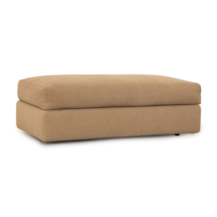 Cassina Miloe Stoff Hocker Beige