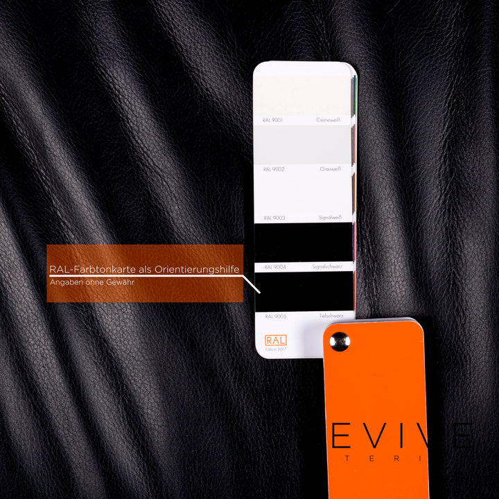 Fauteuil en cuir Cassina Wink noir fonction relaxation Toshiyuki Kita #10184