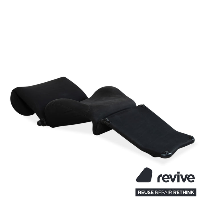 Cassina Wink Sessel Stoff Schwarz Manuelle Funktion