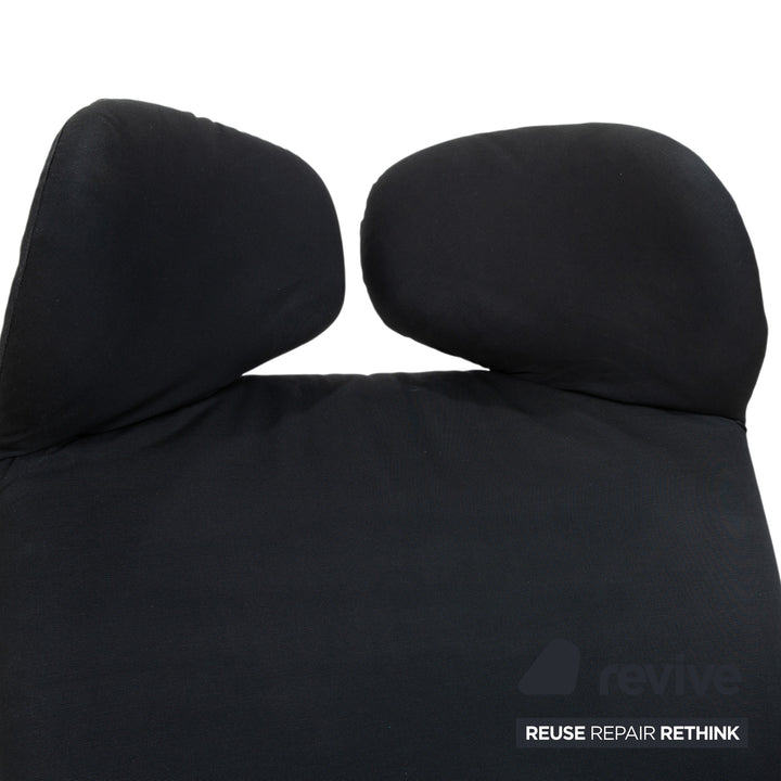 Cassina Wink Sessel Stoff Schwarz Manuelle Funktion