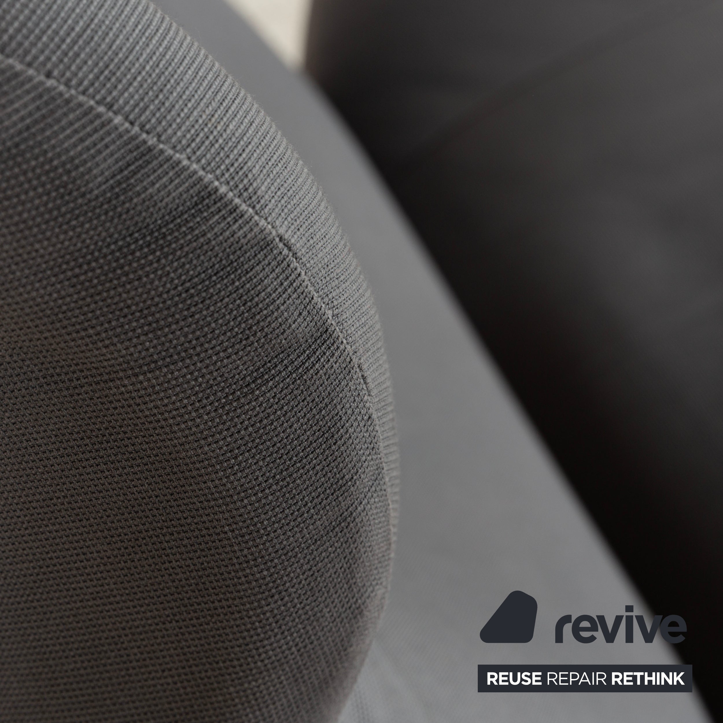 Cassina Wink fabric armchair grey manual function
