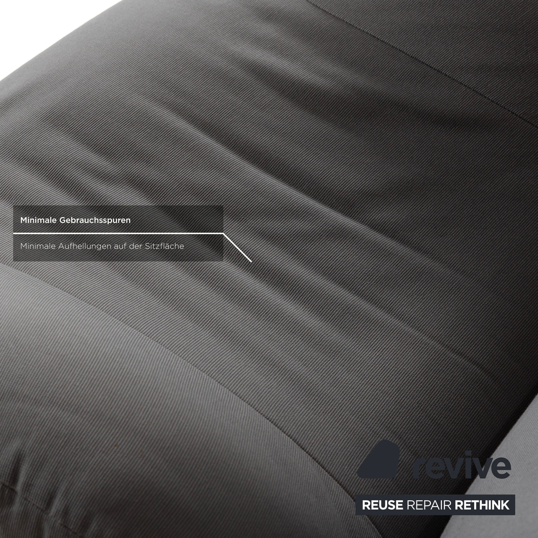 Cassina Wink Stoff Sessel Grau manuelle Funktion