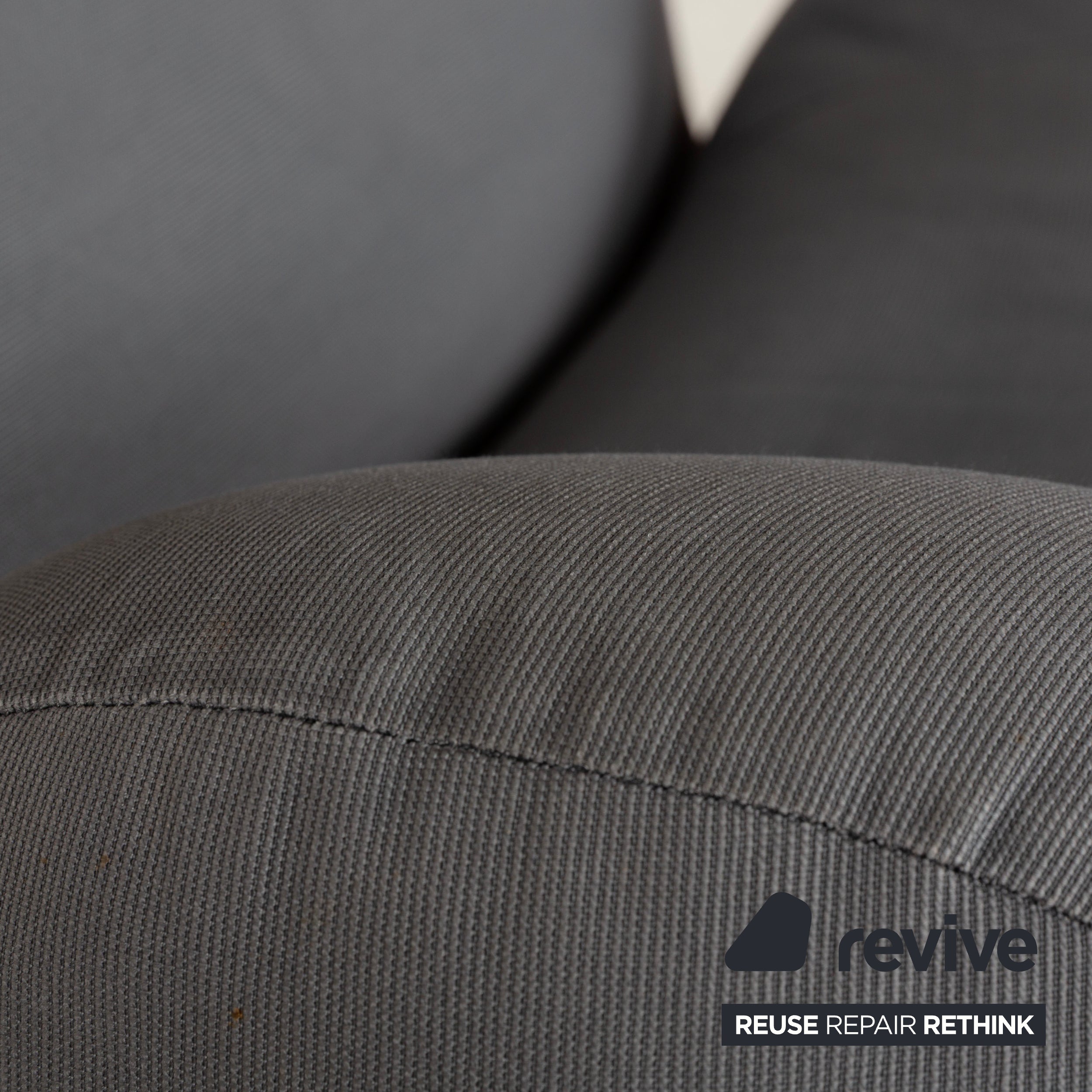 Cassina Wink fabric armchair grey manual function