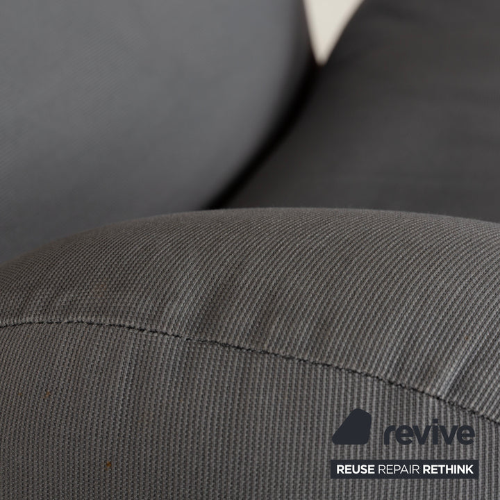 Cassina Wink Stoff Sessel Grau manuelle Funktion