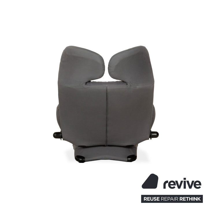 Cassina Wink Stoff Sessel Grau manuelle Funktion